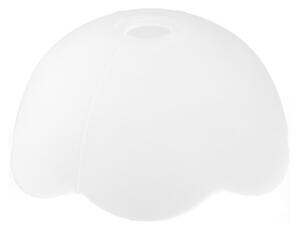Abajur de rezervă din sticlă pentru lustră E27 d. 18,4 cm alb