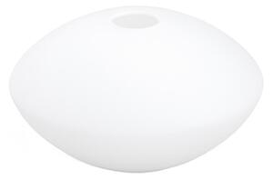 Abajur de rezervă din sticlă pentru lustră E14 d. 15 cm alb