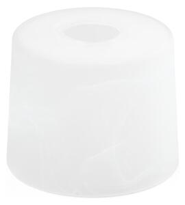 Abajur de rezervă din sticlă pentru lustră E27 d. 13 cm alb