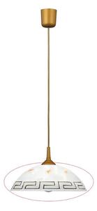 Abajur de rezervă din sticlă pentru lustră Rabalux 9735 ETRUSCO E27 d. 30 cm