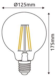 Bec LED Globo 11527C VINTAGE E27/7W/230V 4000K