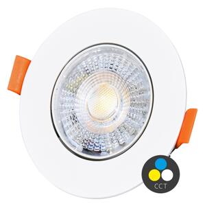 Corp de iluminat LED încastrat Ecolite LED-YL201/7W/CCT/BI ZITA LED/3/5/7W/230V alb