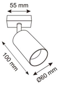 Spot de perete Zuma Line 2211BD-1-GLD REN 1xGU10/50W/230V auriu