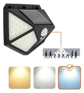 Aplică LED solară cu senzor LED/1W/3,7V 6500K IP44