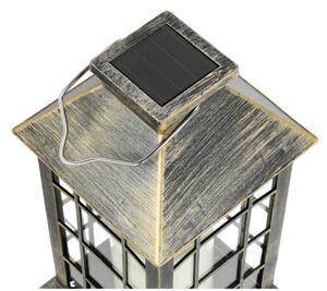 Pendul LED solar LED/0,02W/1,2V 2700K IP44 patină