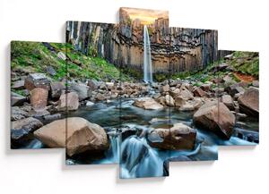 Tablou - Cascada Svartifoss, Islanda (150x105 cm)