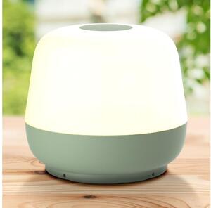 Lampă LED dimabilă de masă SAMBA LED/1,2W/5V USB 1200 mAh IP44 verde