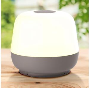 Lampă LED dimabilă de masă SAMBA LED/1,2W/5V USB 1200 mAh IP44 gri