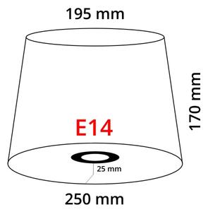 Eglo 49412 - Abajur VINTAGE E14 diametru 25 cm
