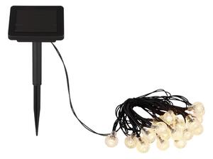 Lanț LED solar Globo 36802-20 20xLED/0,06W/3,2V IP44