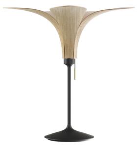UMAGE Jazz lampă de masă stejar deschis, bază neagră, Lemn, Camera de zi / sufragerie, Lemn, Design