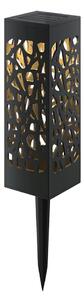 Lampă LED solară Aigostar LED/0,006W/1,2V 28,5cm negru 2700K IP44
