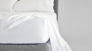 Cearceaf pat cu elastic ranforce LA-VIVA , bumbac 100% - 90x200 cm