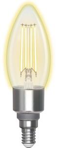 Bec LED dimabil Aigostar FILAMENT C35 E14/4,5W/230V 2700-6500K Wi-Fi