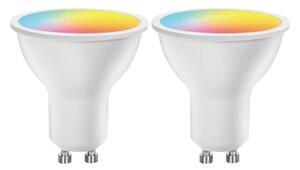 Set 2x becuri LED RGBW reglabili MESH Smart GU10/6,5W/230V 2700-6500K - Aigostar