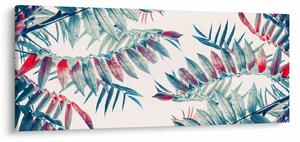 Tablou - Frunze tropicale (120x50 cm)
