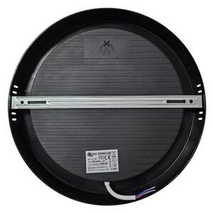 Plafoineră LED ROUND LED/24W/230V 4000K d. 28,8 cm negru