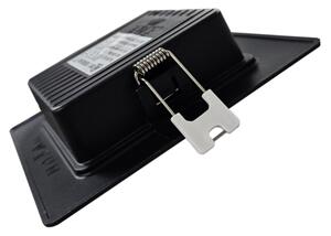Corp de iluminat LED încastrat SQUARE LED/6W/230V 4000K 12x12 cm negru