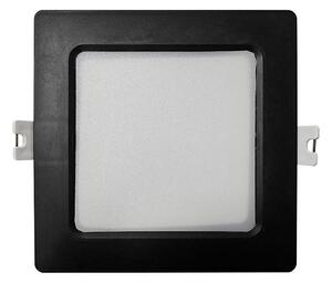 Corp de iluminat LED încastrat SQUARE LED/6W/230V 4000K 12x12 cm negru