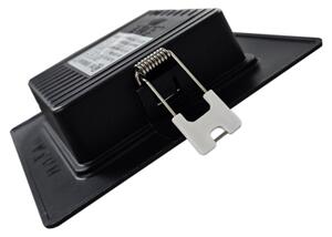 Corp de iluminat LED încastrat SQUARE LED/3W/230V 4000K 9x9 cm negru