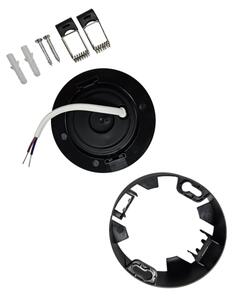Spot LED încastrat LED/5W/230V 4200K d. 9,3 cm negru