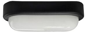 Plafonieră LED de exterior LED/15W/230V 4200K 20x9,8 cm IP64 negru