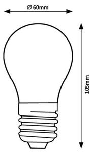 Bec LED Rabalux 79172 FILAMENT A60 E27/7W/230V 4000K