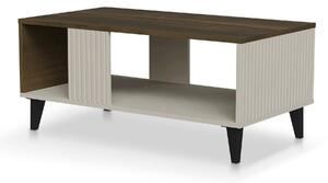 Masuta cafea RANDOM 2 LAW-1, nuc/casmir, PAL, 92x50x40 cm