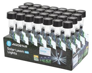 Lampă LED solară Aigostar LED/0,006W/1,2V 40mAh 6500K IP44 29,5 cm