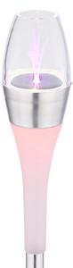 Globo 36040 - Lampă solară LED RGB 2xLED/0,06W/3V IP44