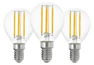 SET 3x bec LED Eglo 110303 VINTAGE P45 E14/7W/230V 2700K