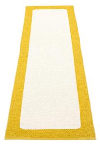 Covor tip traversă pentru interior și exterior galben muștar/crem 70x240 cm Ilda Mustard – Pappelina