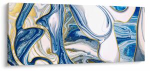 Tablou - Valuri de marmură (120x50 cm)