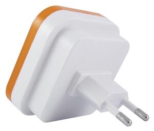 Lampă de veghe LED cu senzor de amurg, 0,5W/230V, portocalie