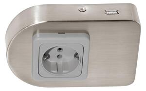 Priză încastrată în mobilier, incl. USB TAXANO Eglo 94662