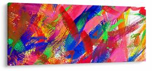 Tablou - Abstract colorat (120x50 cm)