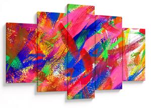 Tablou - Abstract colorat (150x105 cm)