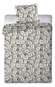Lenjerie de pat din bumbac cu dolar 70 x 80cm Lățime: 160 cm | Lungime: 200 cm