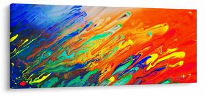 Tablou - Abstract colorat (120x50 cm)