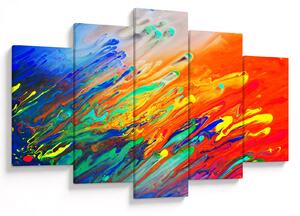 Tablou - Abstract colorat (150x105 cm)