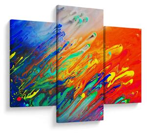 Tablou - Abstract colorat (90x60 cm)