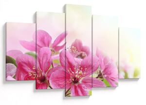Tablou - Flori roz (150x105 cm)