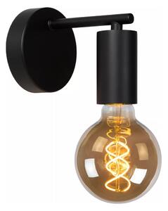 Lampă de perete Lucide 21221/01/30 LEANNE 1xE27/40W/230V negru