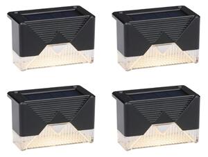 Grundig - Set 4x LED lampă solară de perete LED/1,2V 600mAh IP44