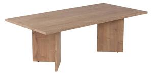 Masuta cafea SABIN, stejar, PAL melaminat, 119x60x40 cm