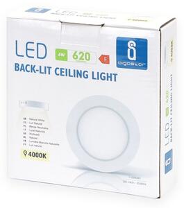 Plafonieră LED Aigostar LED/6W/230V d. 12,3 cm 4000K alb