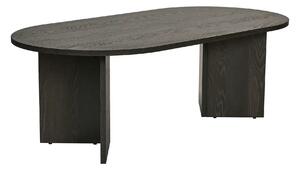 Masuta cafea SABLE, negru, PAL, 119x60x40 cm