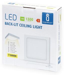 Plafonieră LED Aigostar LED/12W/230V 17,3x17,3 cm 3000K alb