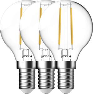 SET 3x bec LED Nordlux FILAMENT G45 E14/4W/230V 4000K