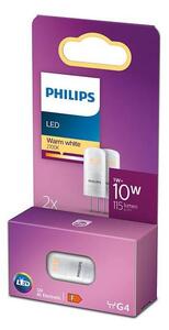 SET 2x bec LED Philips G4/1W/12V 2700K